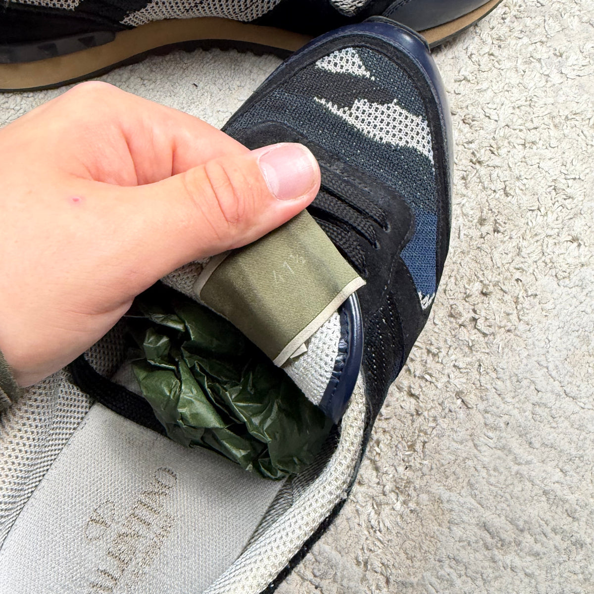 Valentino Garavani Mesh Blue Camo Trainer’s - Fit 7.5/8UK