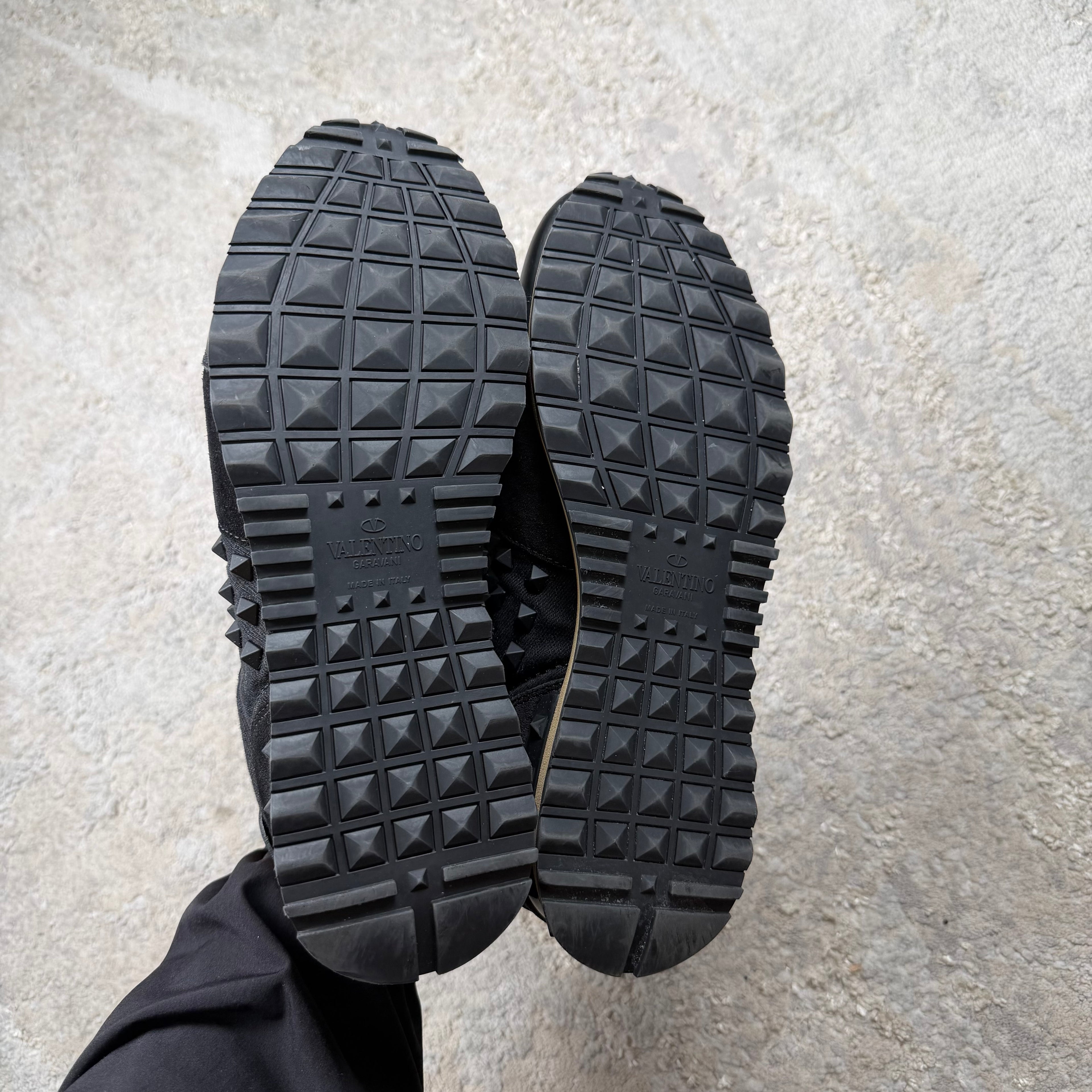 Valentino Garavani RockStud Black Trainer’s - 8UK