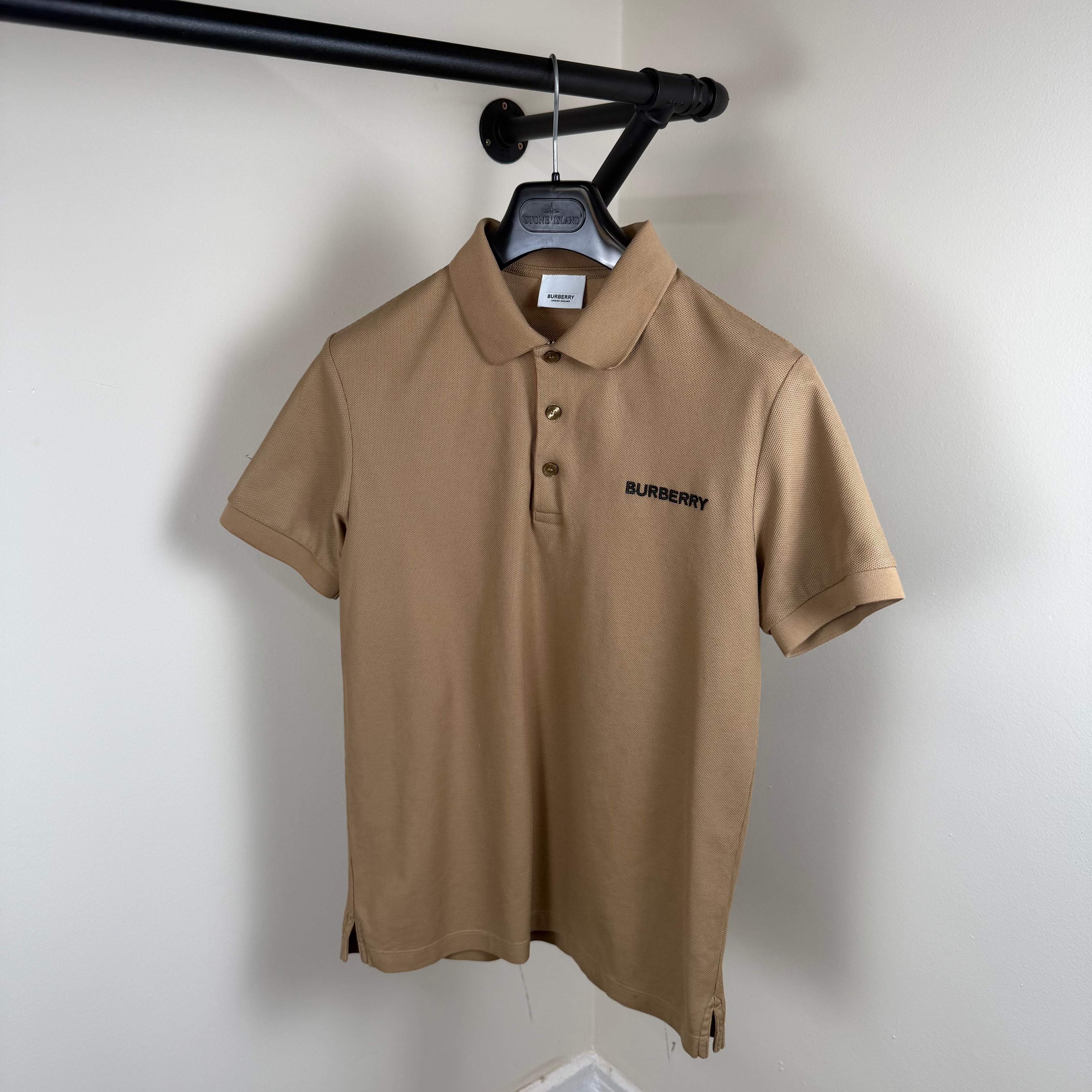 Burberry Short Sleeve Polo Shirt - Small 19’’