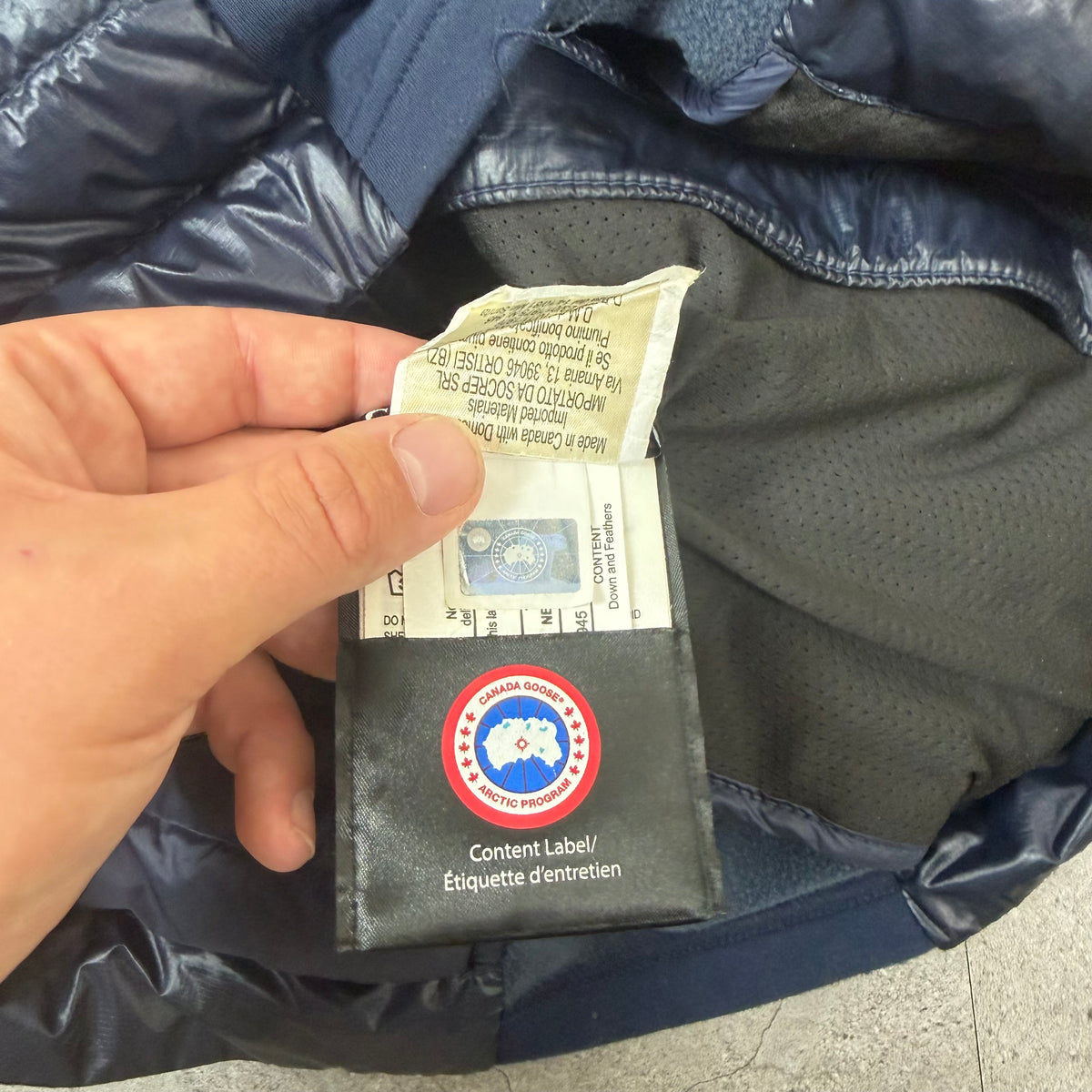 Canada Goose Hybridge Lite Gilet Blue - XS 18’’