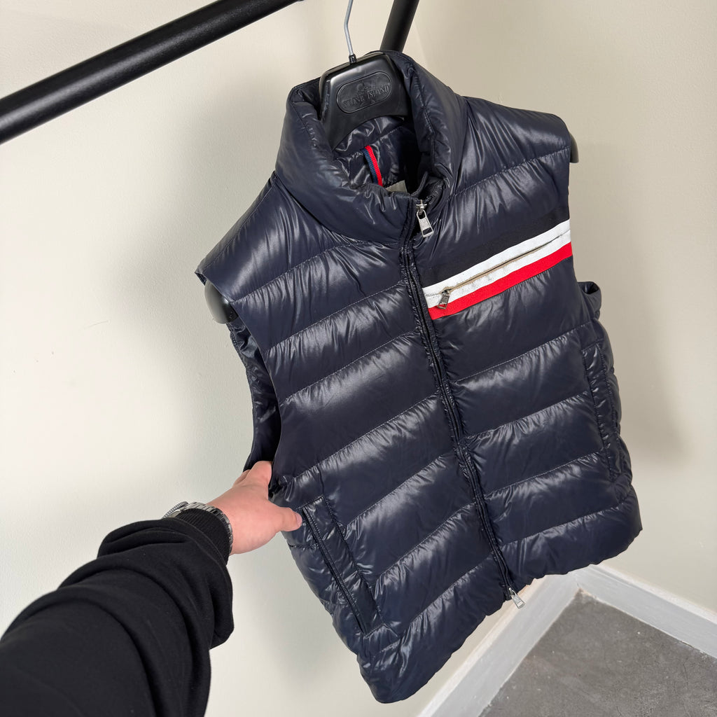 Moncler Parpaillon Navy Gilet - Small (2)