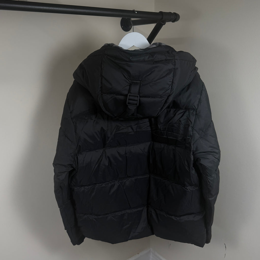 Burberry Halsby Black Check Puffer Jacket - Medium 24’’