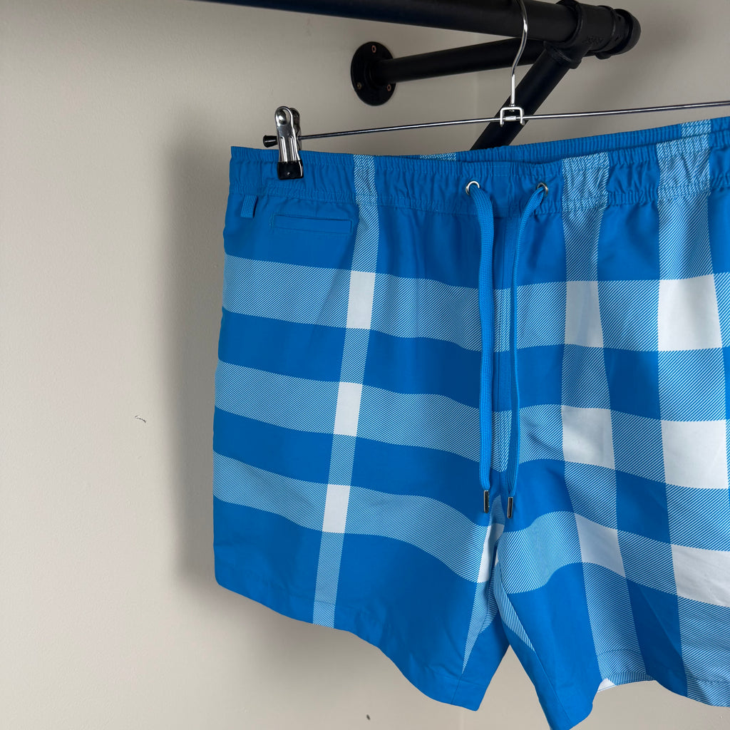 Burberry Baby Blue Swimming Shorts - XL