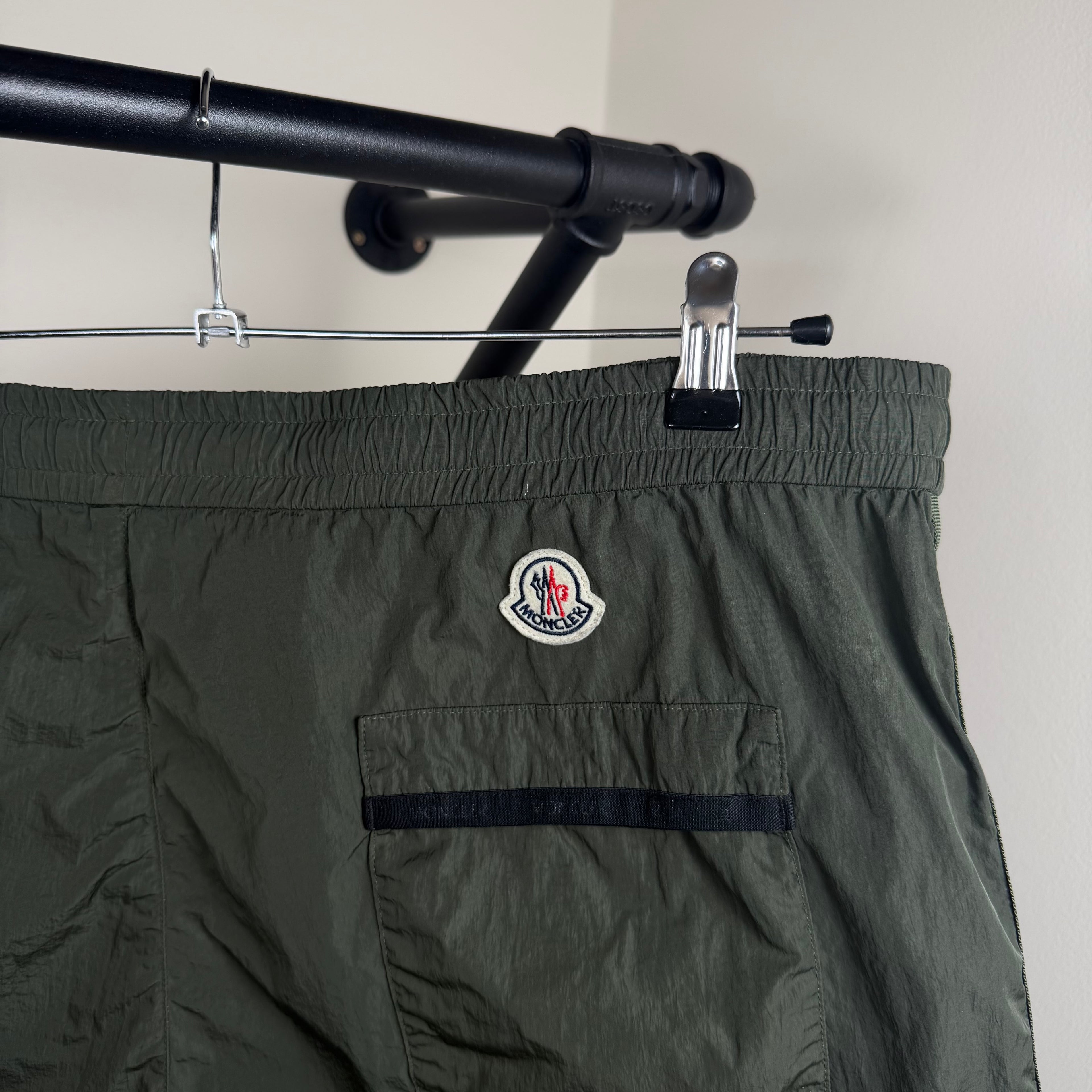 Moncler Khaki Swimming Shorts - XXL (38W)