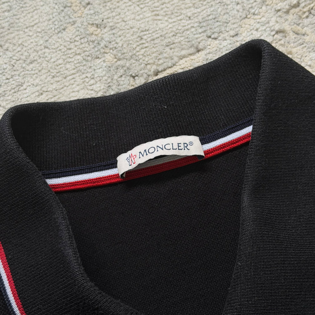Moncler Black Polo Shirt - M/L 21’’