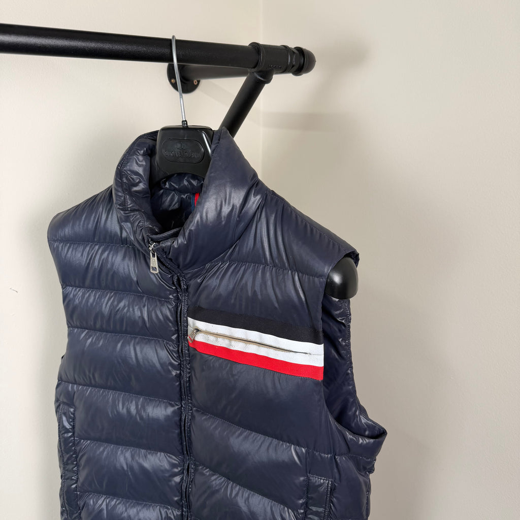 Moncler Parpaillon Navy Gilet - Small (2)