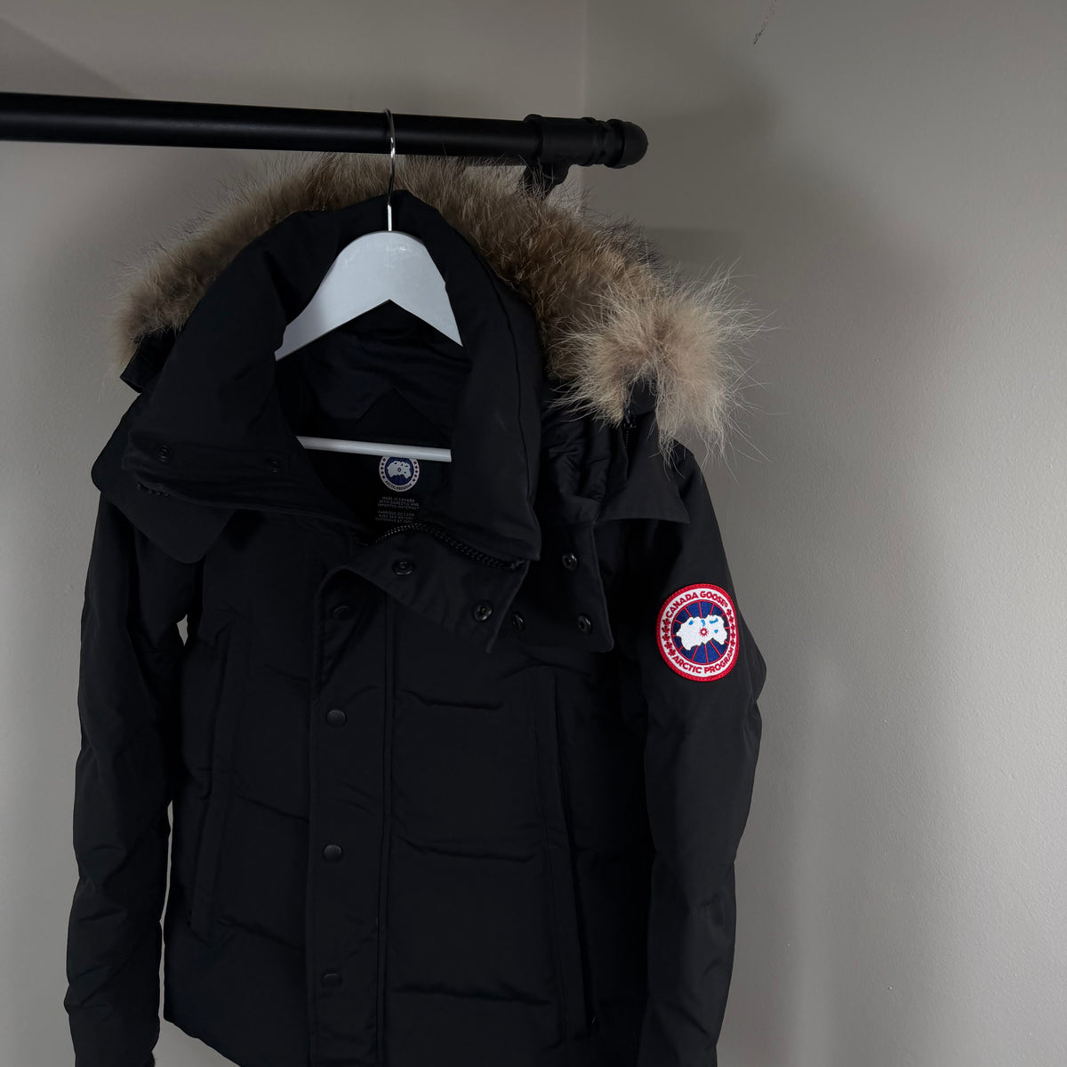 Canada Goose Wyndham Parka Black - XS Fusion 18.5’’