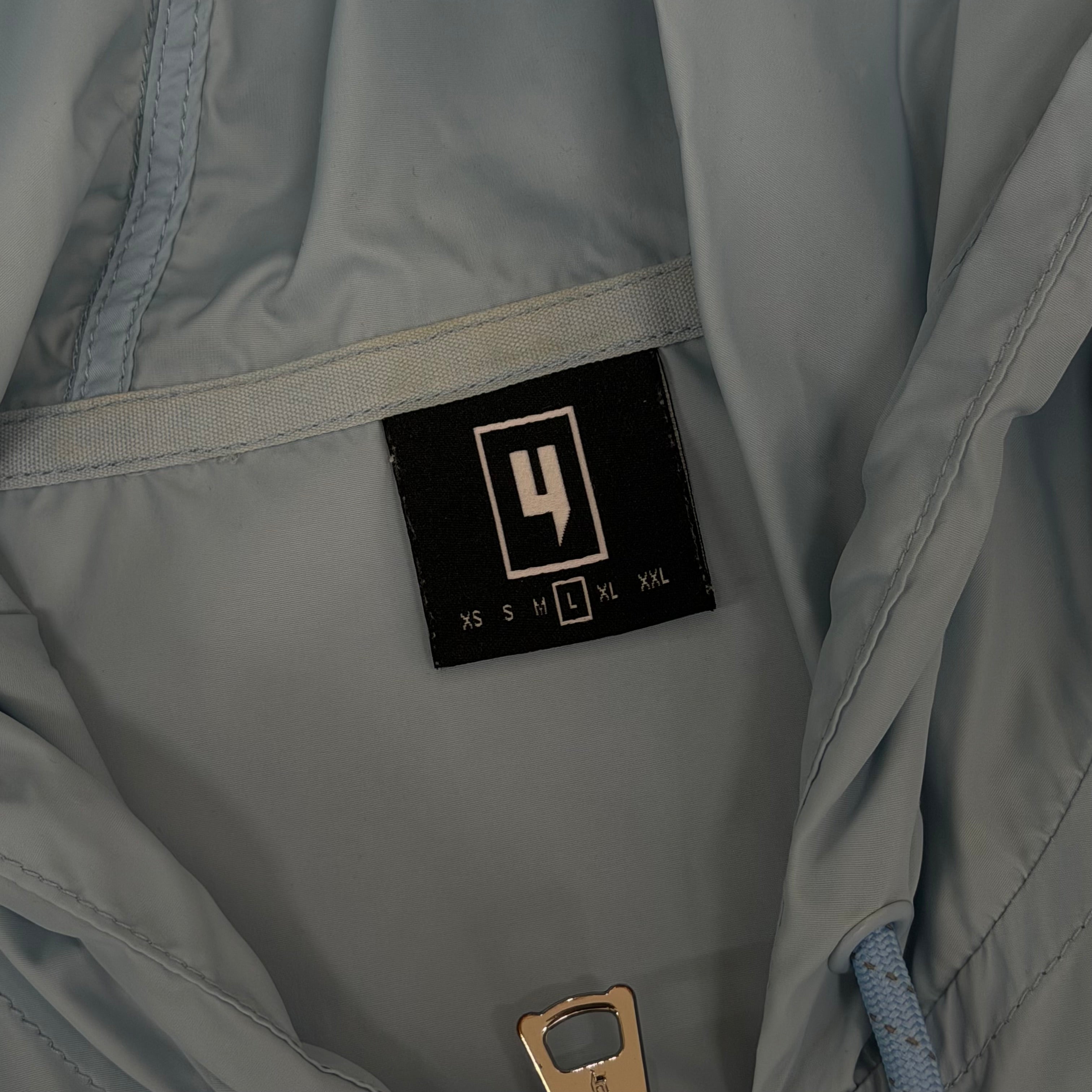 YELIR World Baby Blue Windbreaker - Large 22.5’’