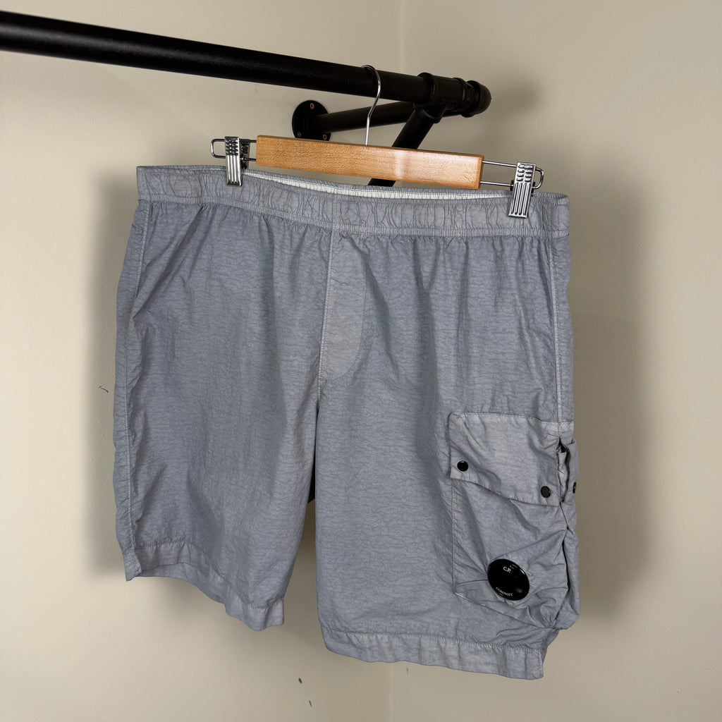 C.P Company Grey Lens Swimming Shorts - Large (50)