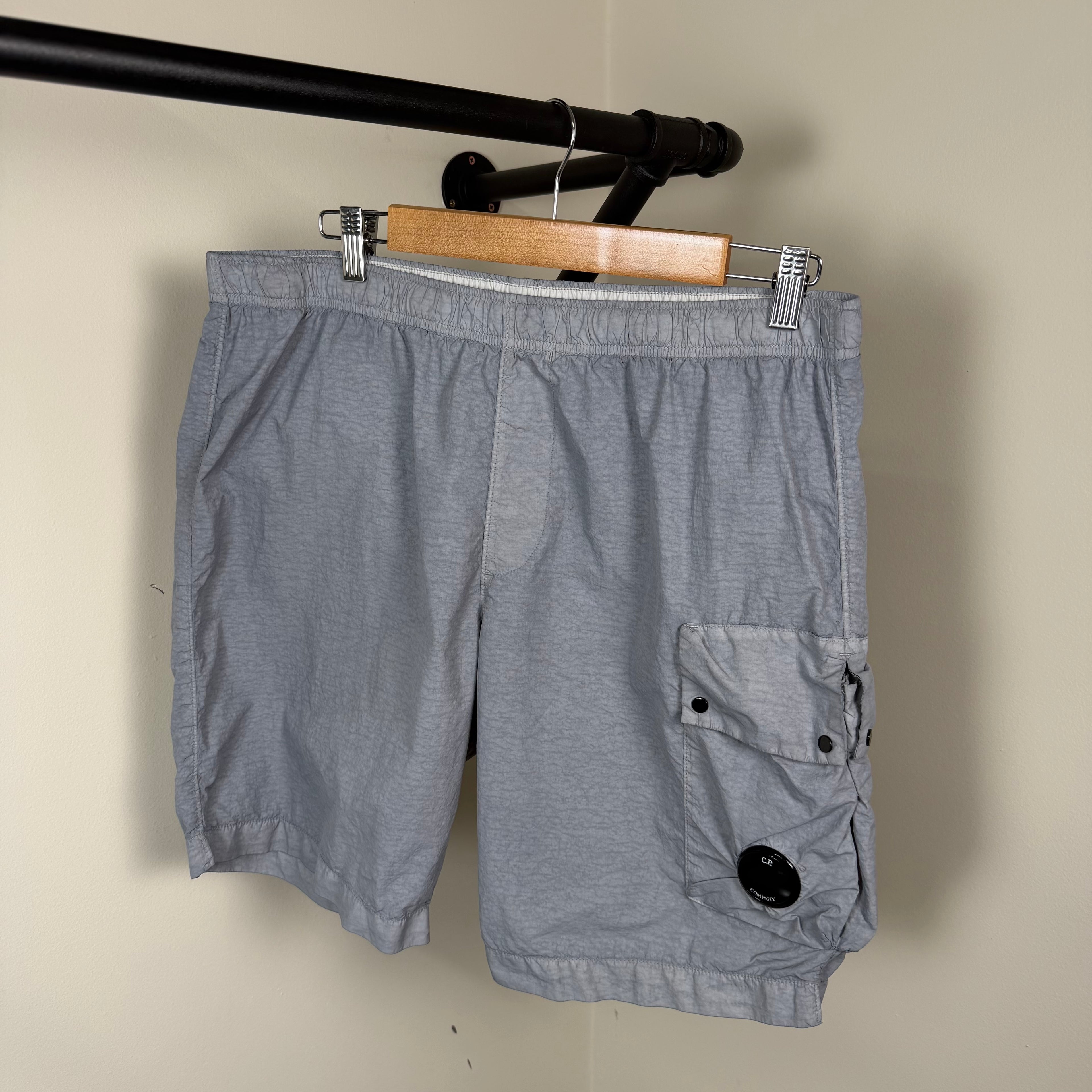 C.P Company Grey Lens Swimming Shorts - Large (50)