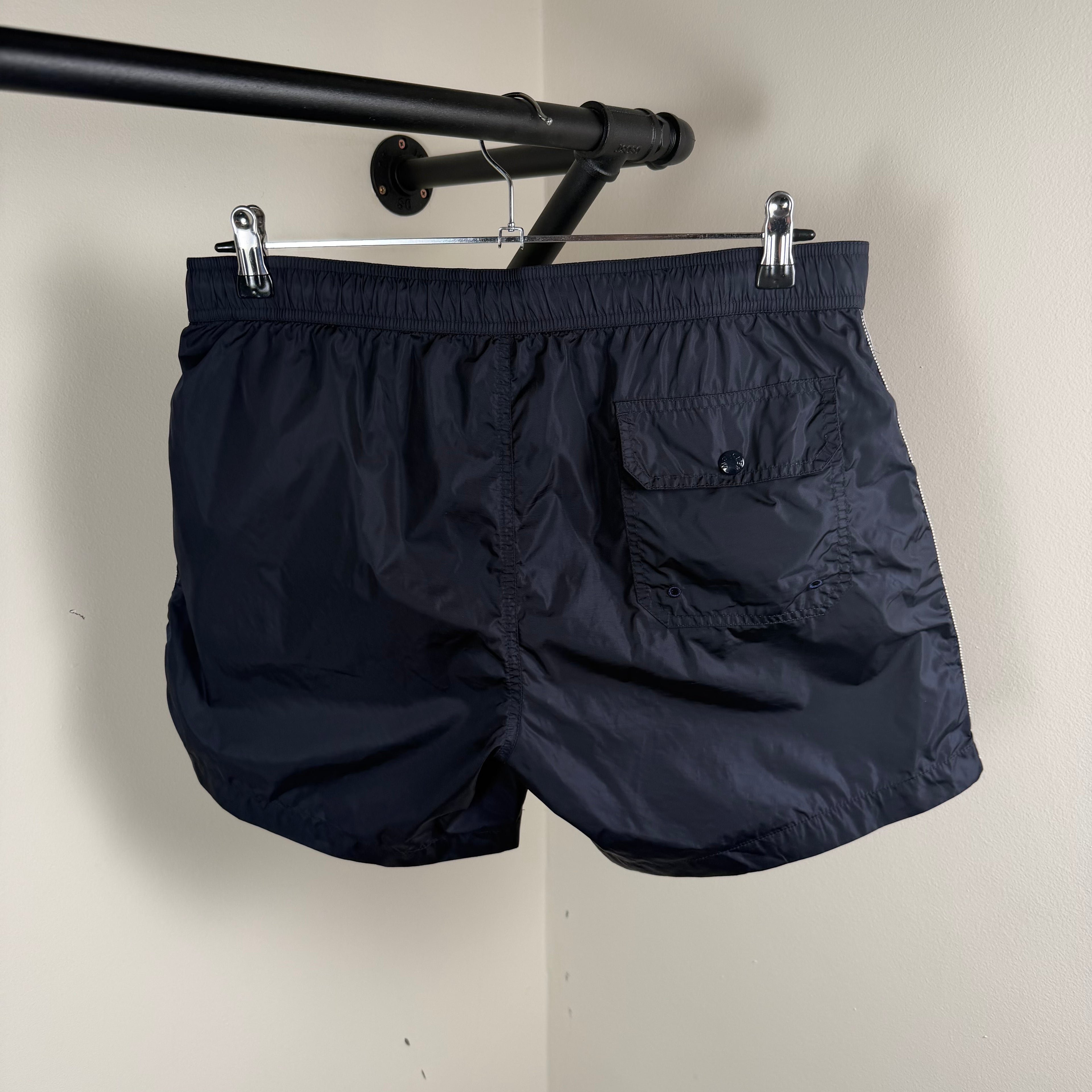 Moncler Navy Swimming Shorts - Medium