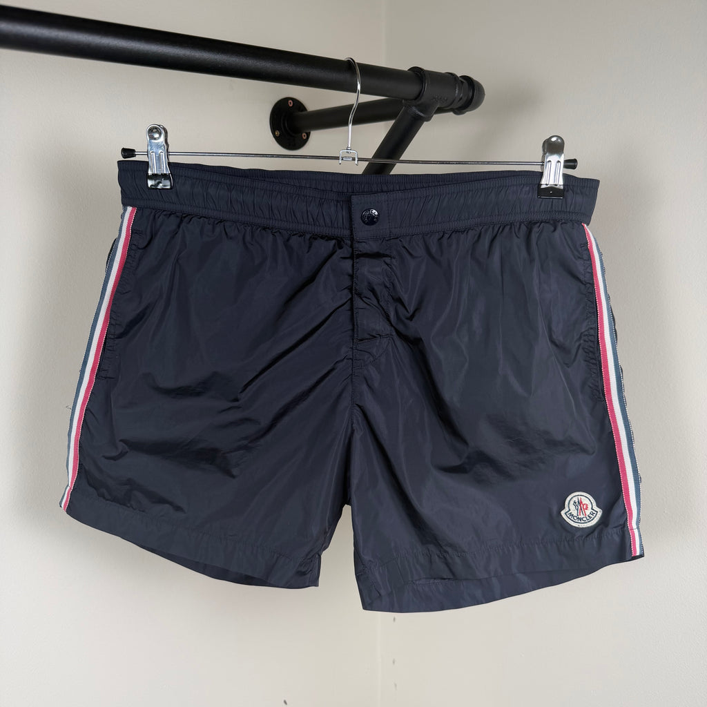Moncler Navy Swimming Shorts - Large