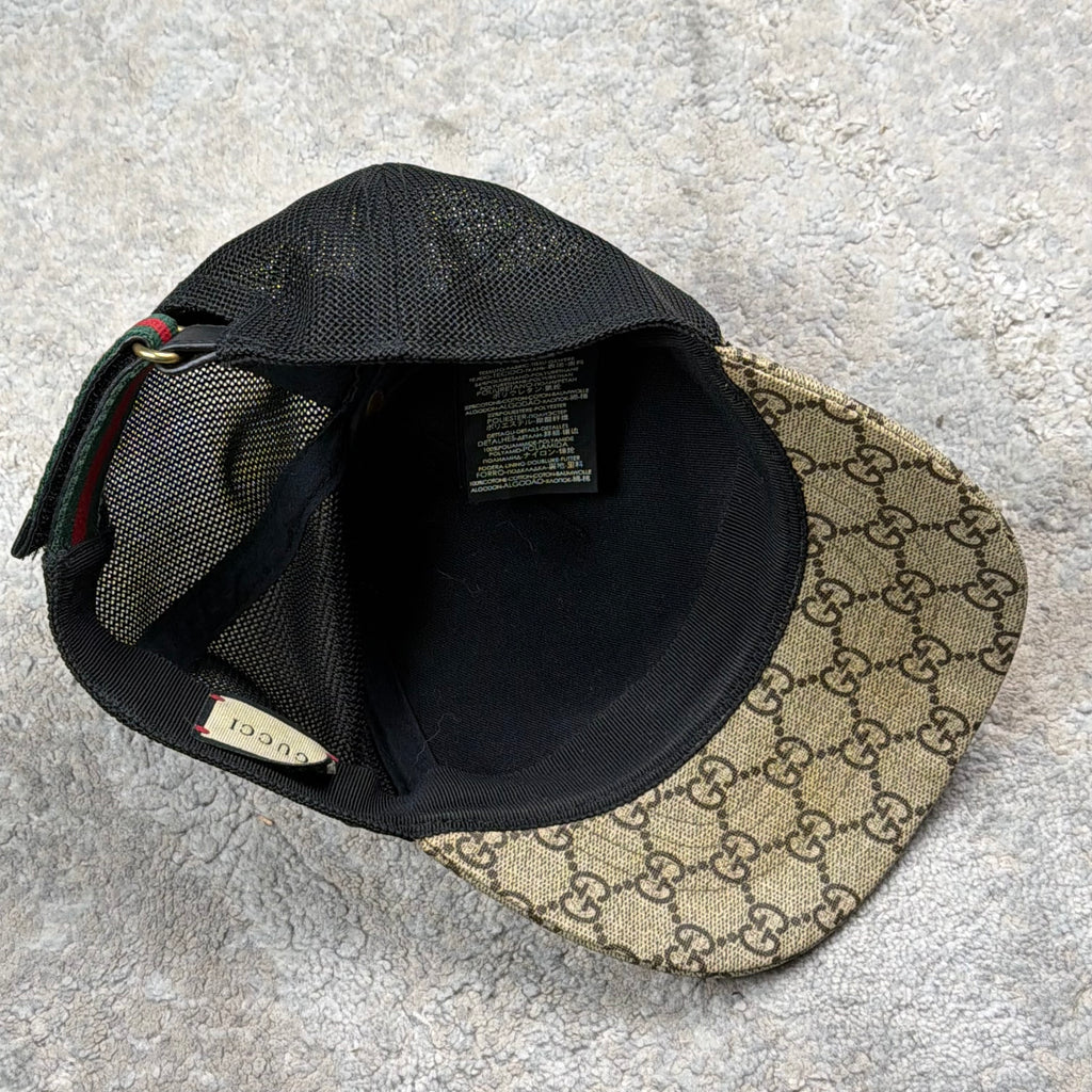 Gucci Tiger Canvas GG Cap - Small (57cm)