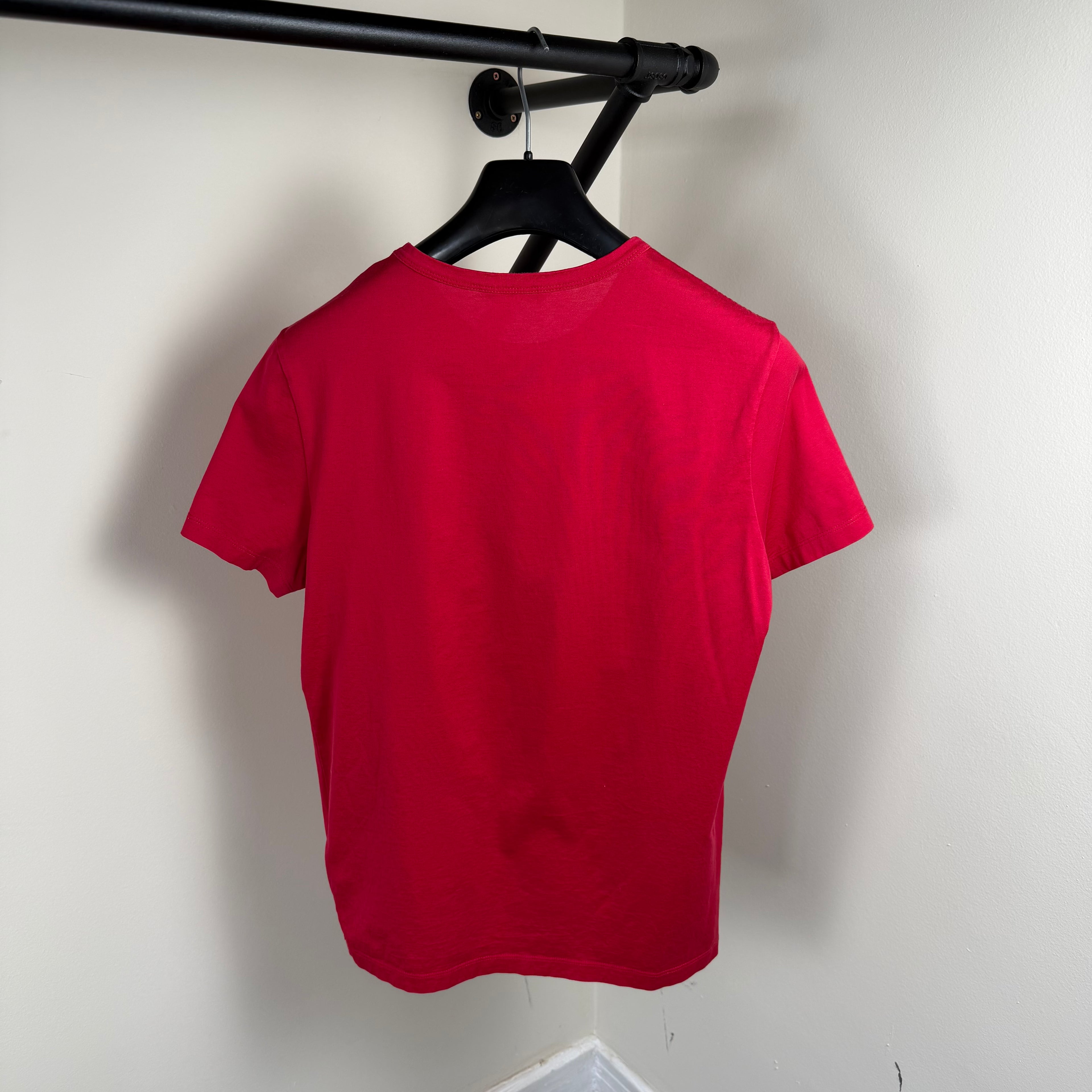 Moncler Red Graphic T-Shirt - Small 19’’