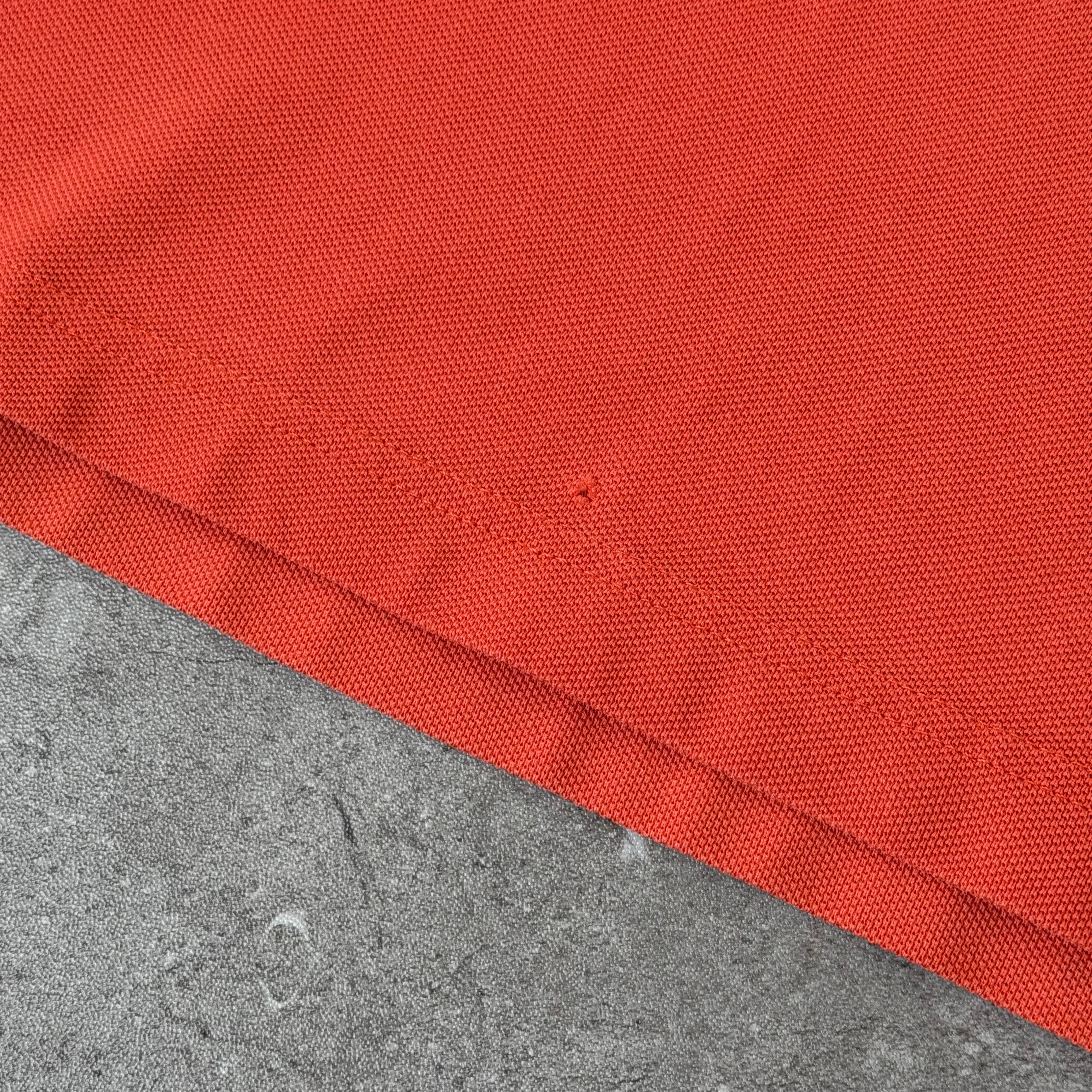 Prada Orange Short Sleeve Polo Shirt - Large 20.5’’