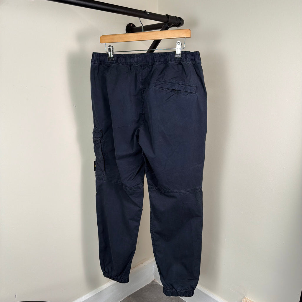Stone Island Navy Cargo Pants - 32W