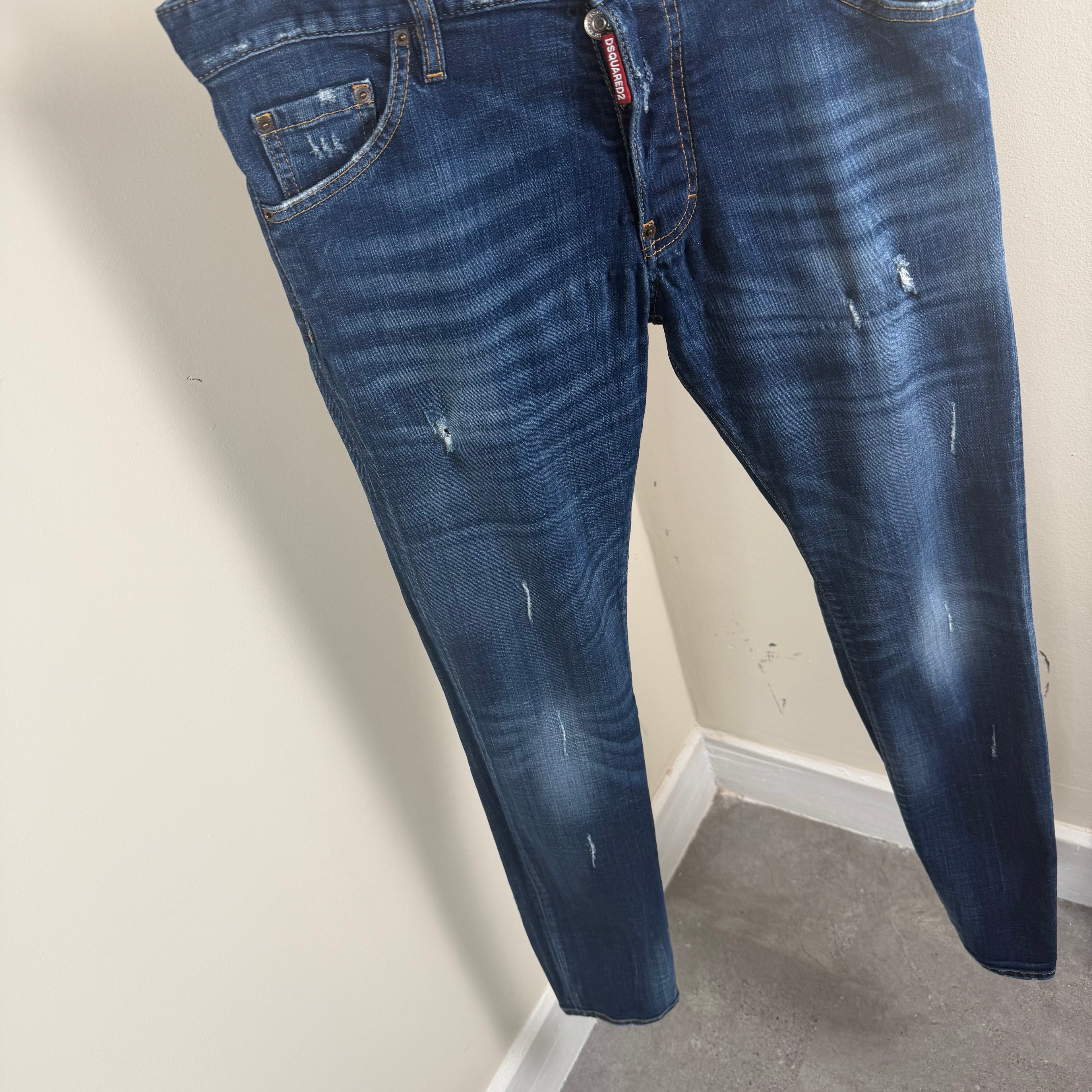 Dsqaured2 Blue Denim Jeans - 34W