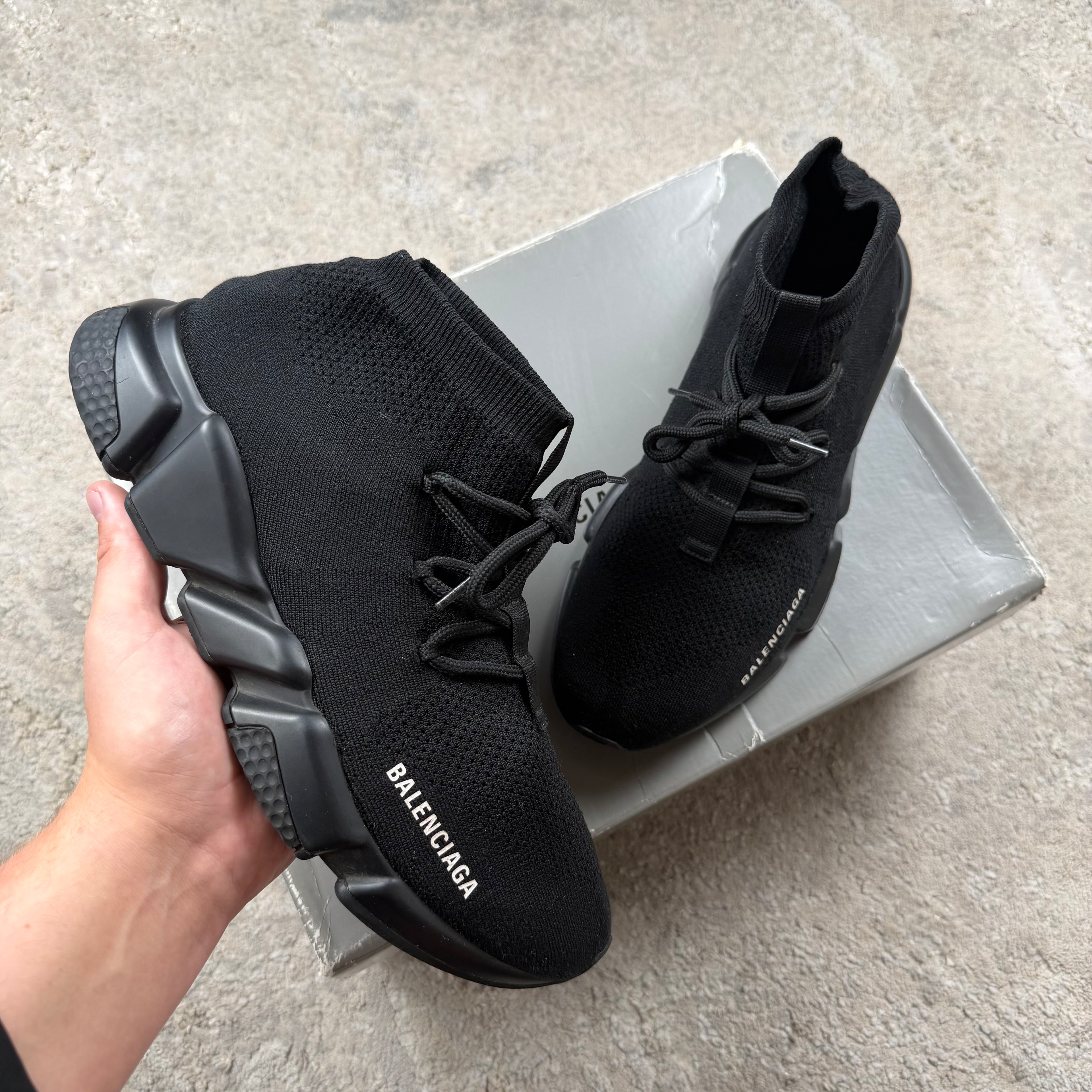 Balenciaga Speed Laced Trainer’s - 8UK