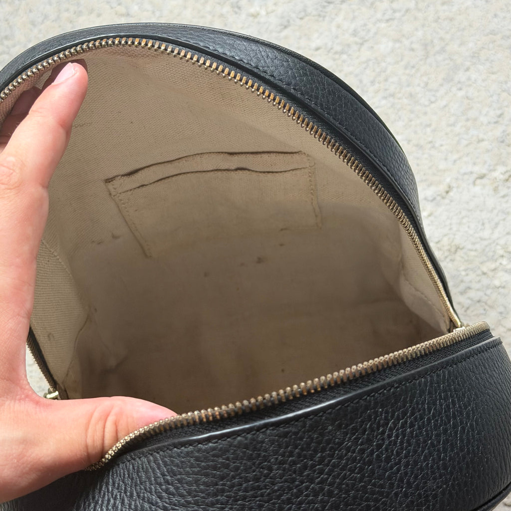 Gucci Black Leather Women’s Backpack