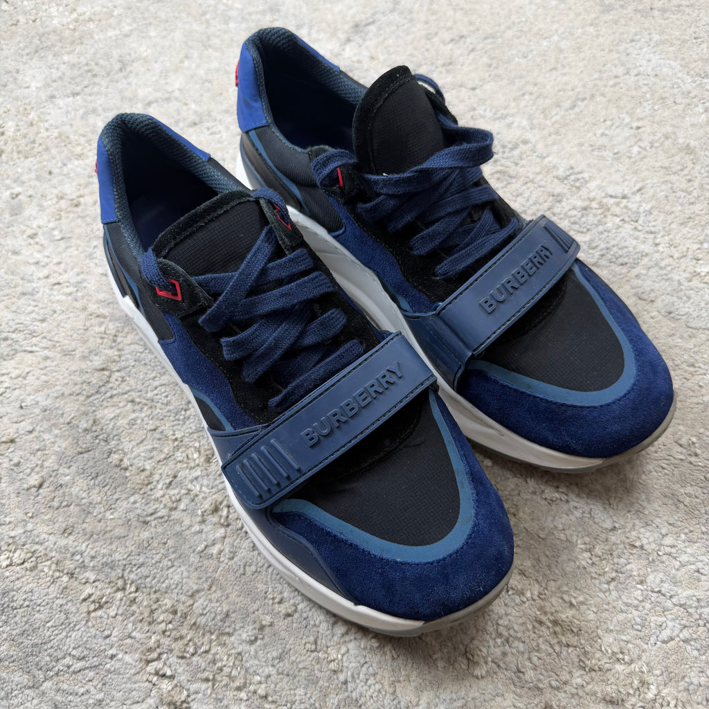 Burberry Blue Ramsey Trainer’s - 9.5UK