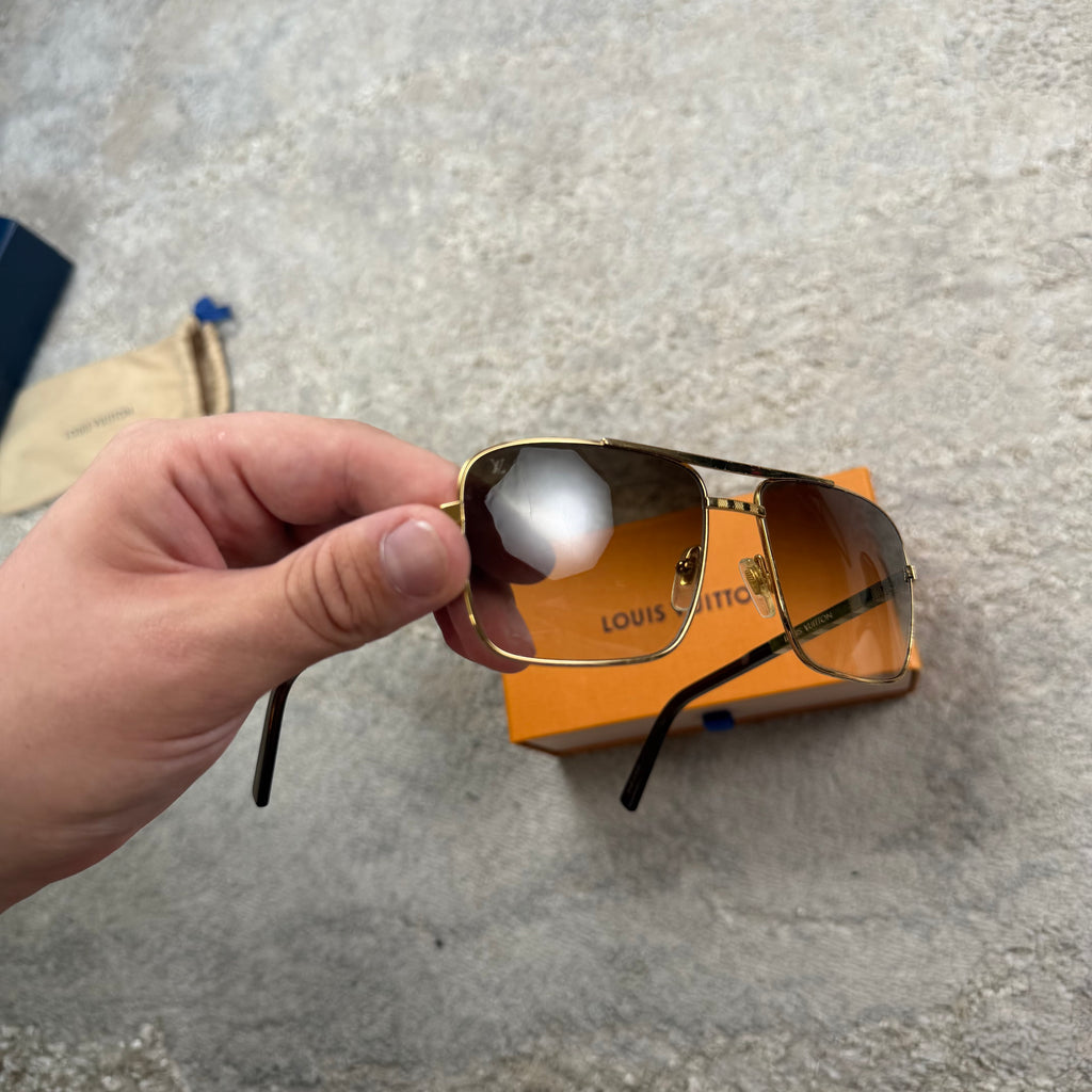 Louis Vuitton Gold Attitude Sunglasses