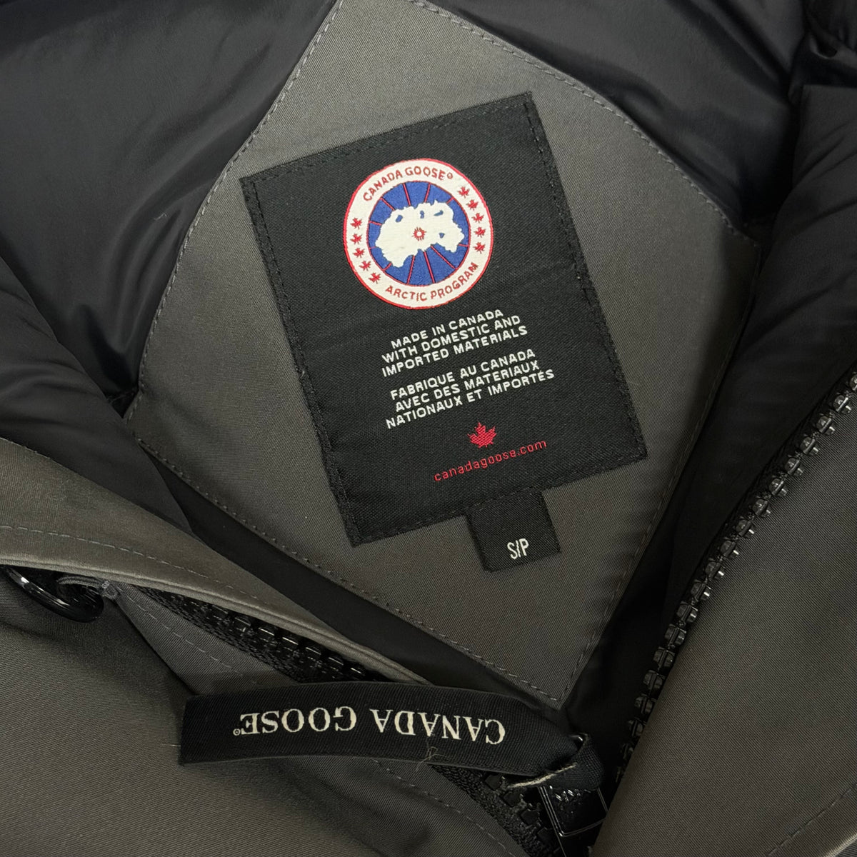 Canada Goose Grey Chateau Parka - Small 21’’