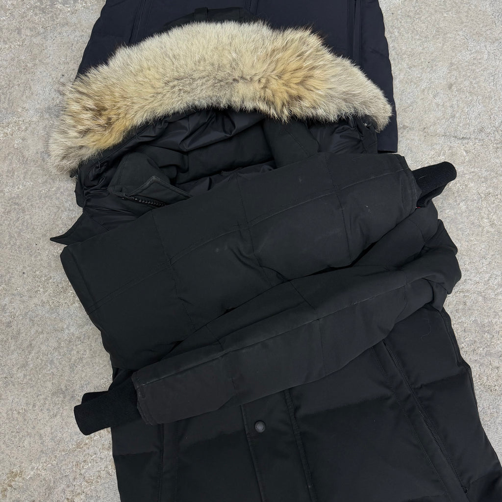 Canada Goose Black Wyndham Parka - Medium Fusion 21’’