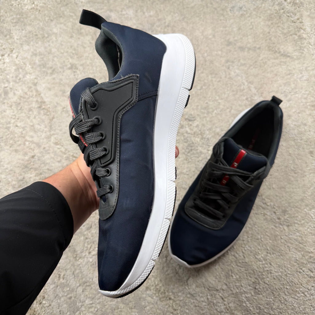 Prada Linea Rossa Trainer’s Navy - 9UK