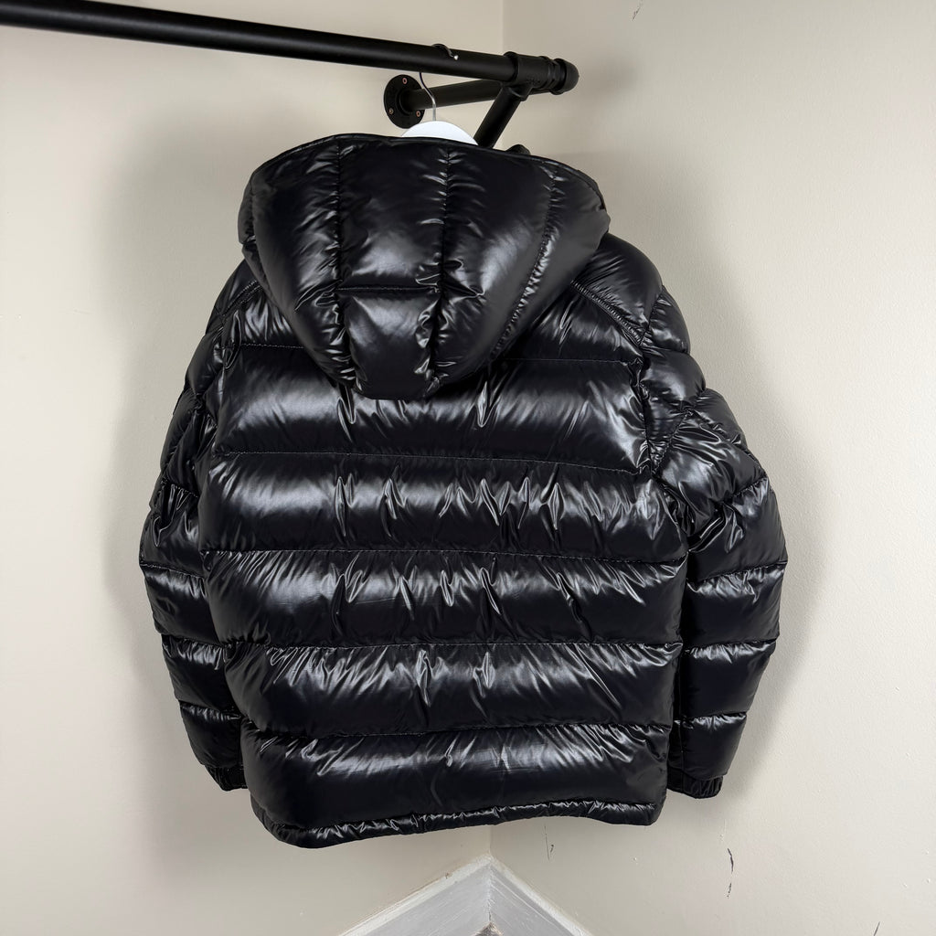 Moncler Maya Giubbotto Black Jacket - 4 (Large 23.5’’)