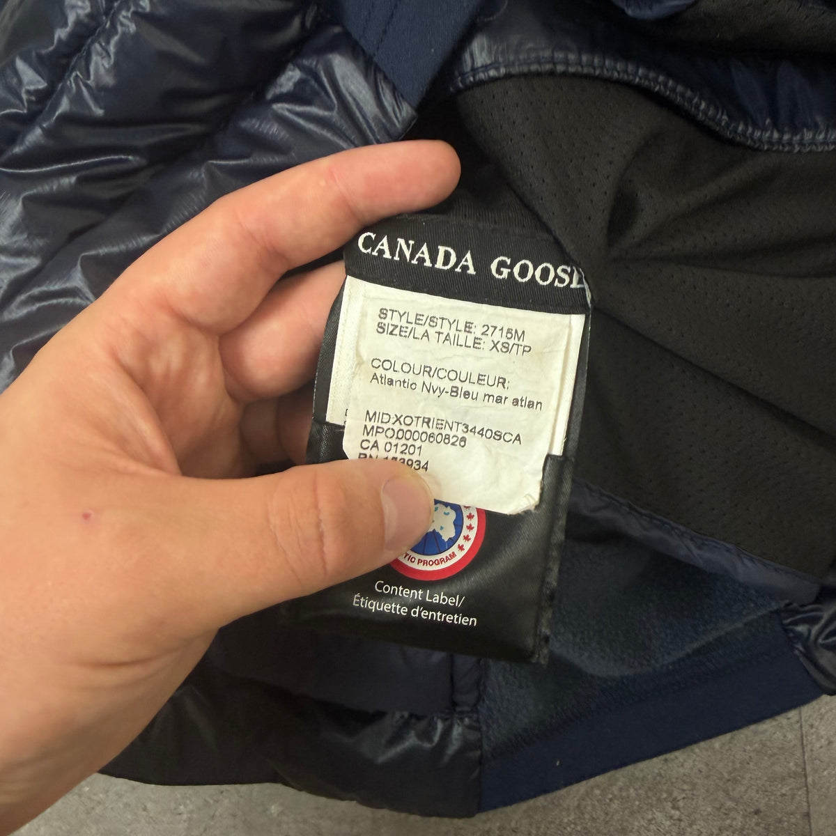 Canada Goose Hybridge Lite Gilet Blue - XS 18’’