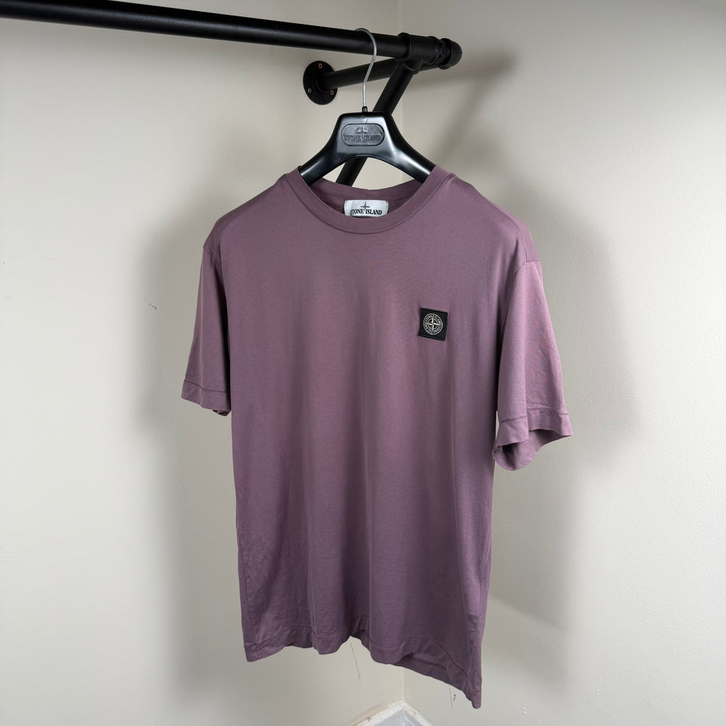 Stone Island Compass Maroon T-Shirt - Medium 19.5’’