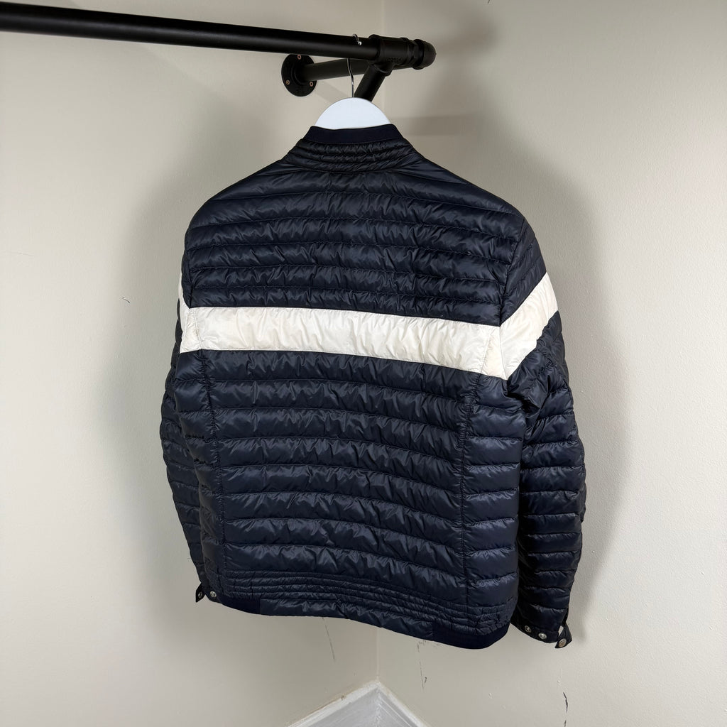 Moncler Foret Giubbotto Navy Jacket - Fits M 21.5’’ (Size 4)
