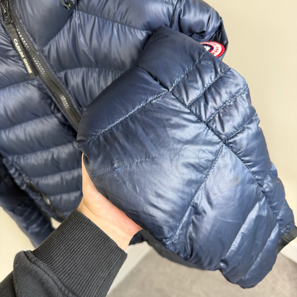 Canada Goose Navy Crofton Puffer Jacket - Medium 21’’