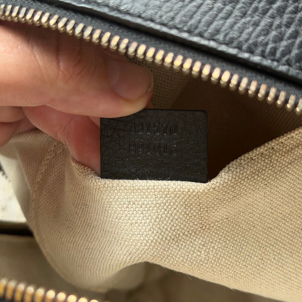 Gucci Black Leather Women’s Backpack