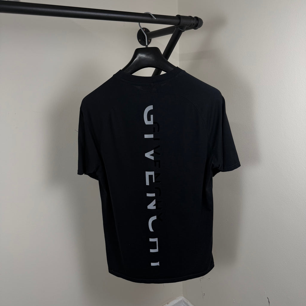 Givenchy Reflective Back Logo T-Shirt - Small 19’’
