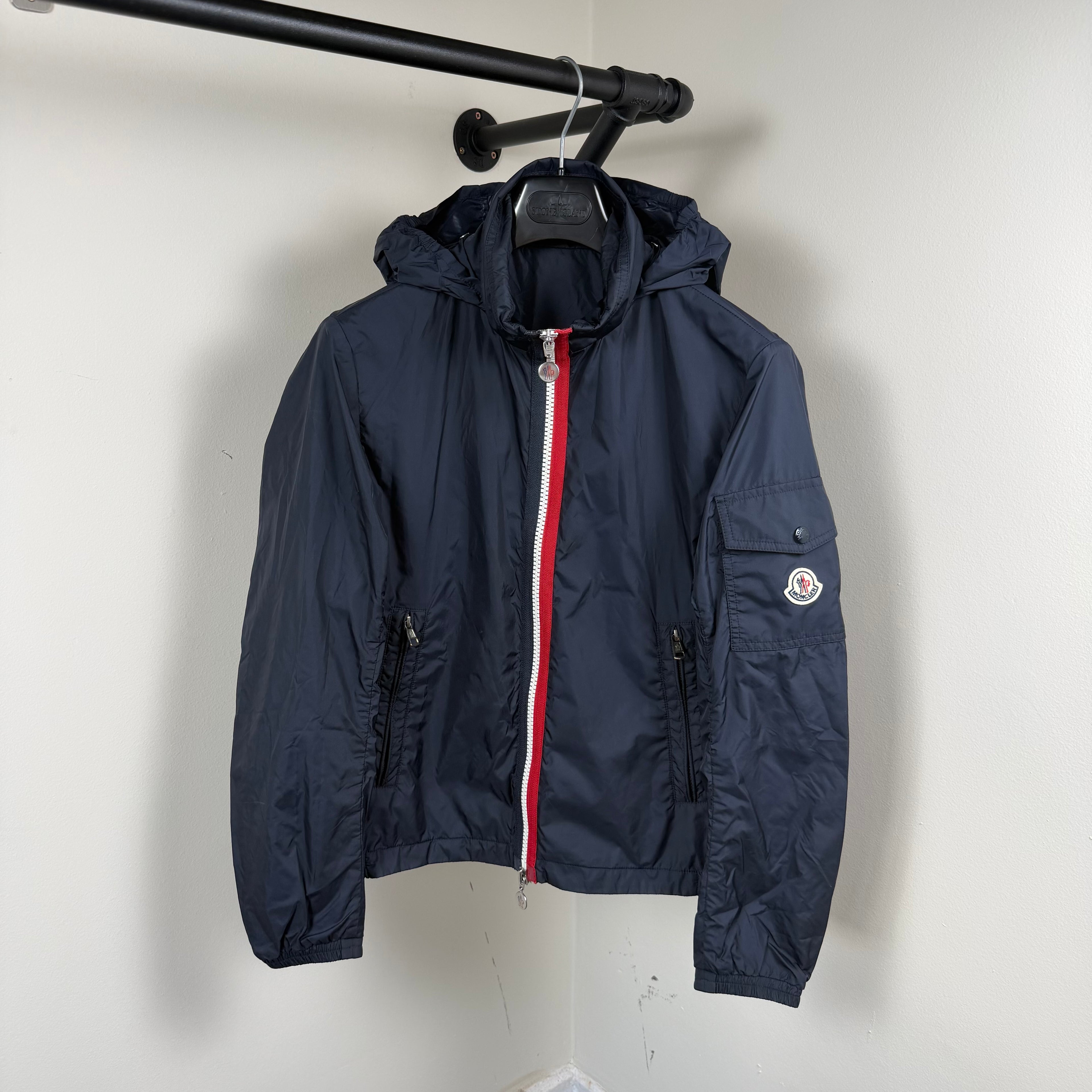 Moncler Keralle Navy Windbreaker - Small (1)