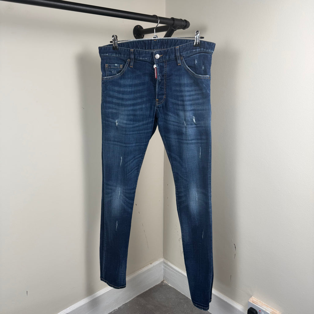 Dsqaured2 Blue Denim Jeans - 34W