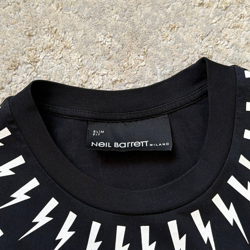 Neil Barrett Lightning Bolt T-Shirt - XS 18’’