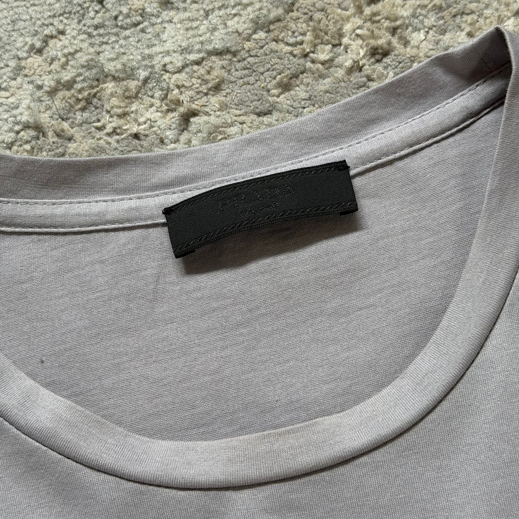 Prada Black Label Grey T-Shirt - Small 19’’
