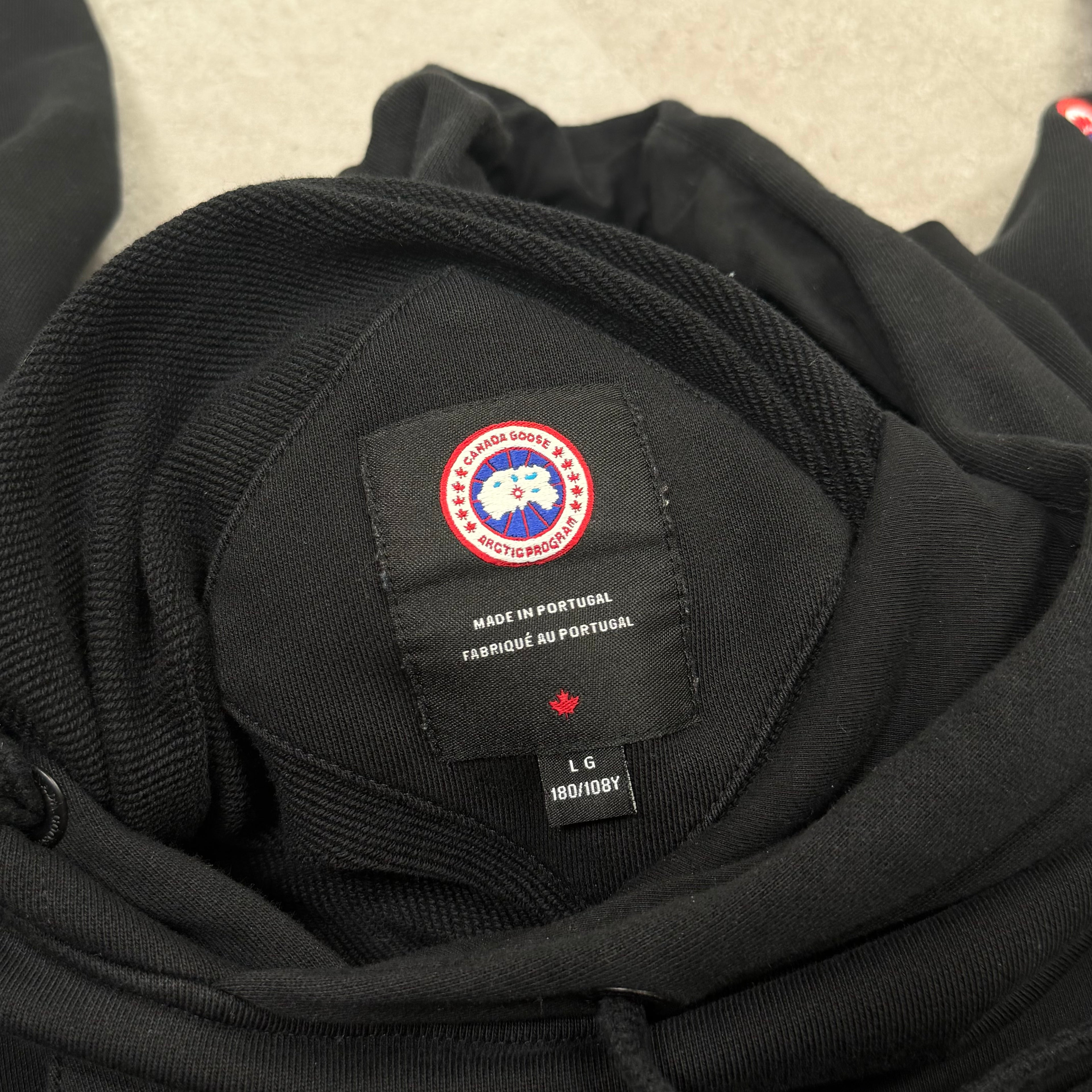 Canada Goose Black Hoodie - XL 24’’