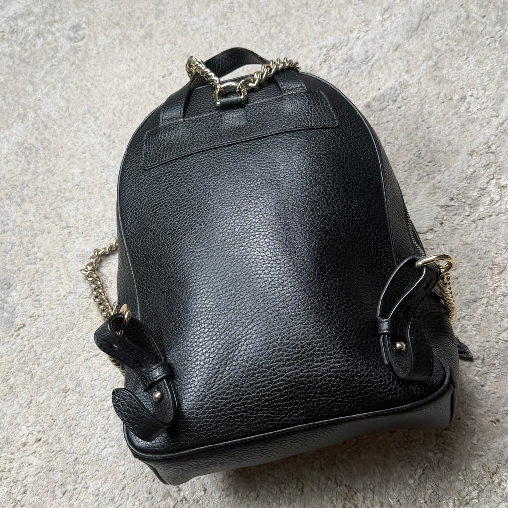 Gucci Black Leather Women’s Backpack