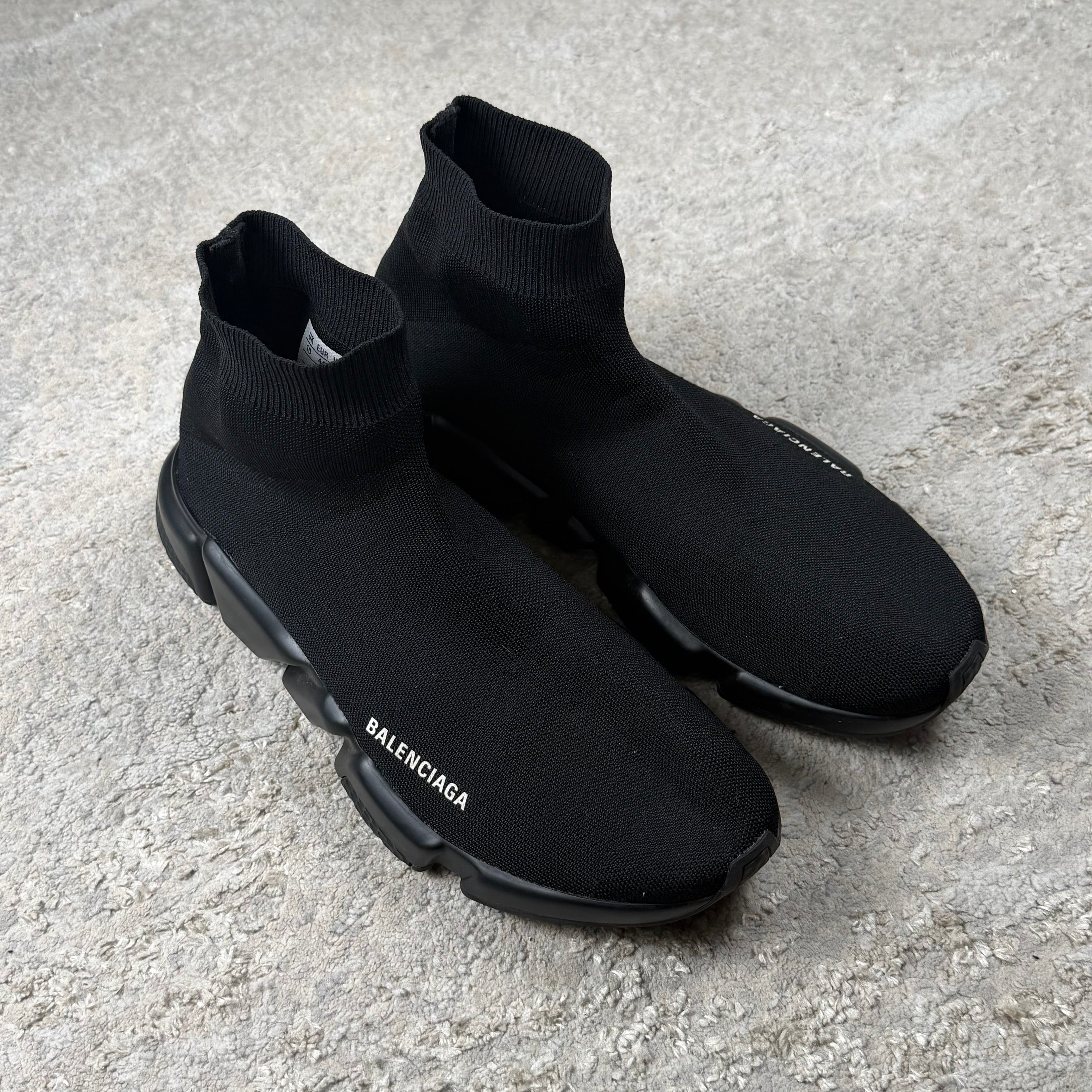 Balenciaga Speed Sock Black - 11UK