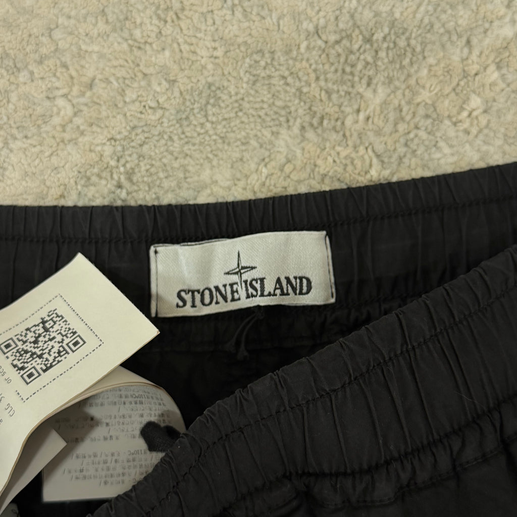 Stone Island Black Cargo Pants - 32W