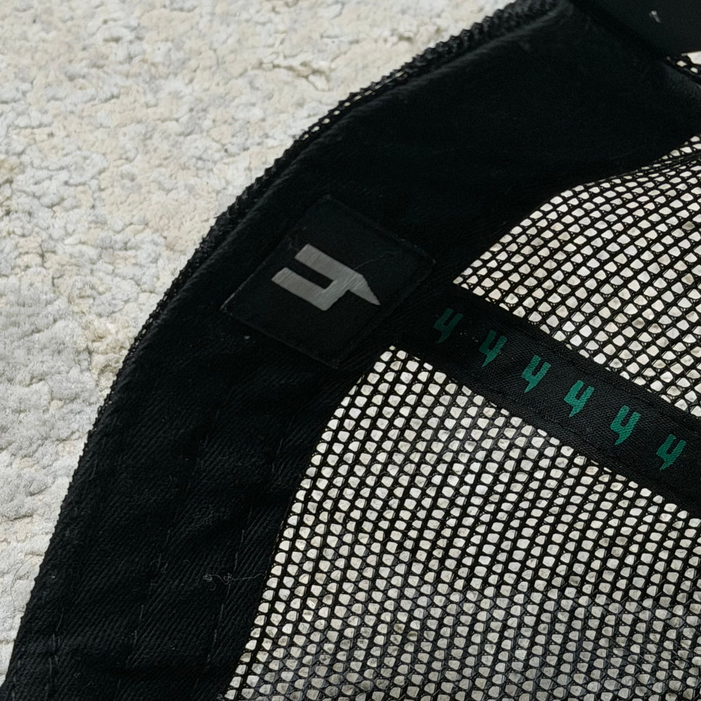 YELIR World Black/Green Trucker Hat