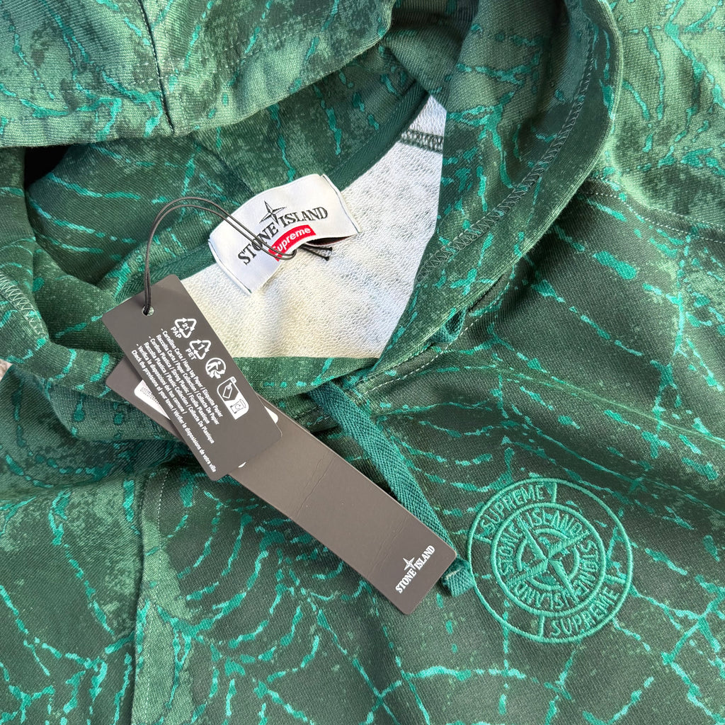 Stone Island x Supreme FW23 Hoodie - S Fit Medium