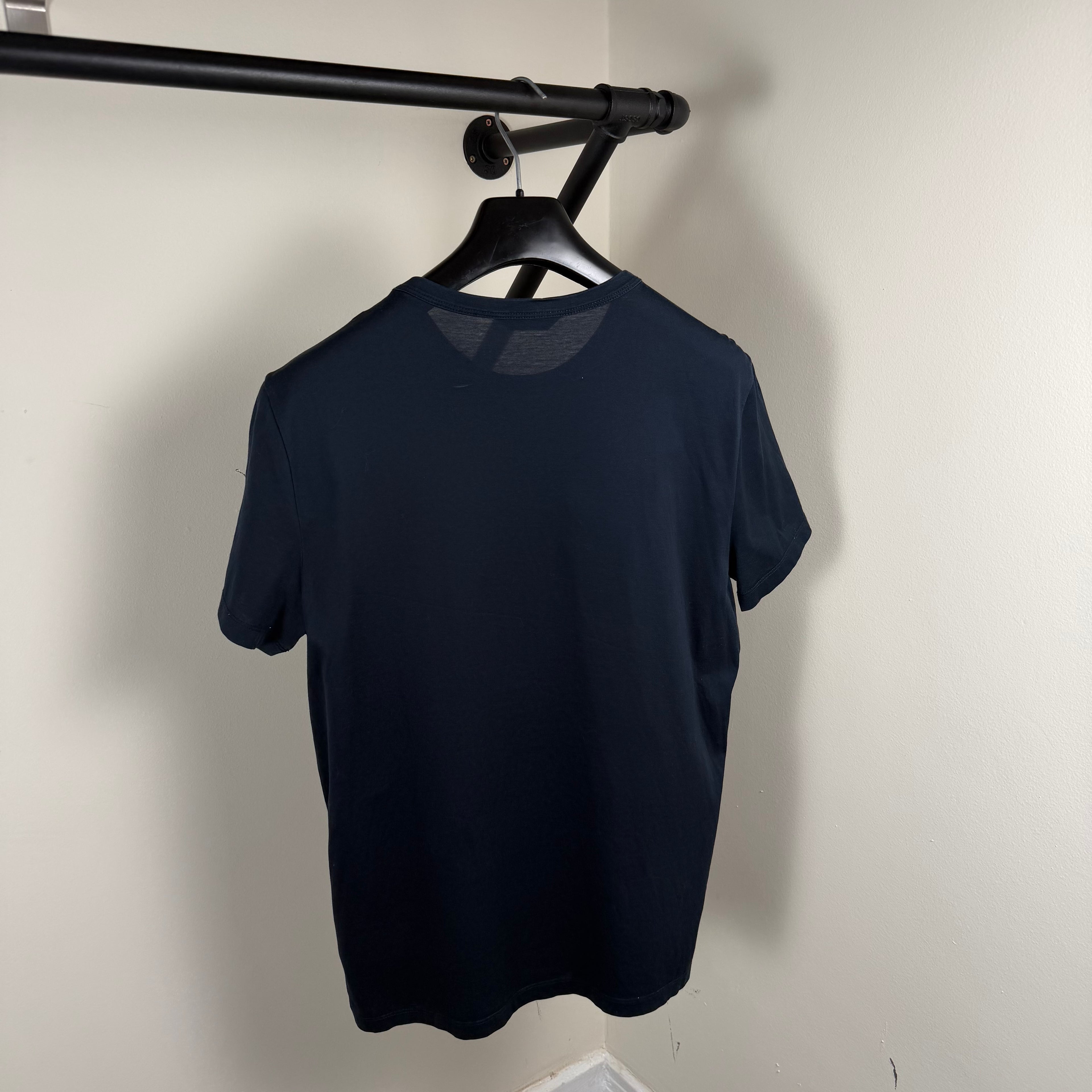 Moncler Navy Logo T-Shirt - Medium 20.5’’