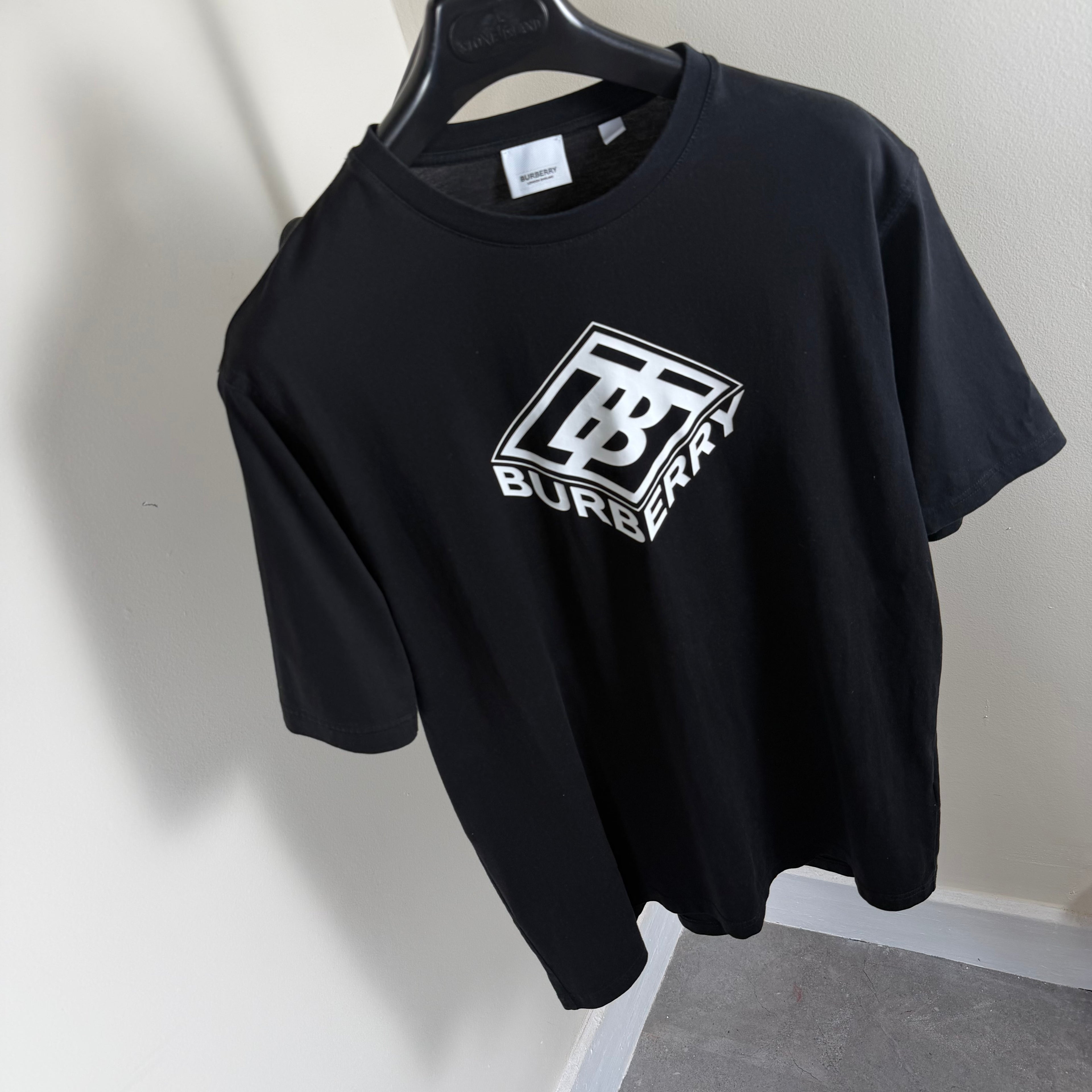 Burberry Box Logo Print T-Shirt Black 21’’