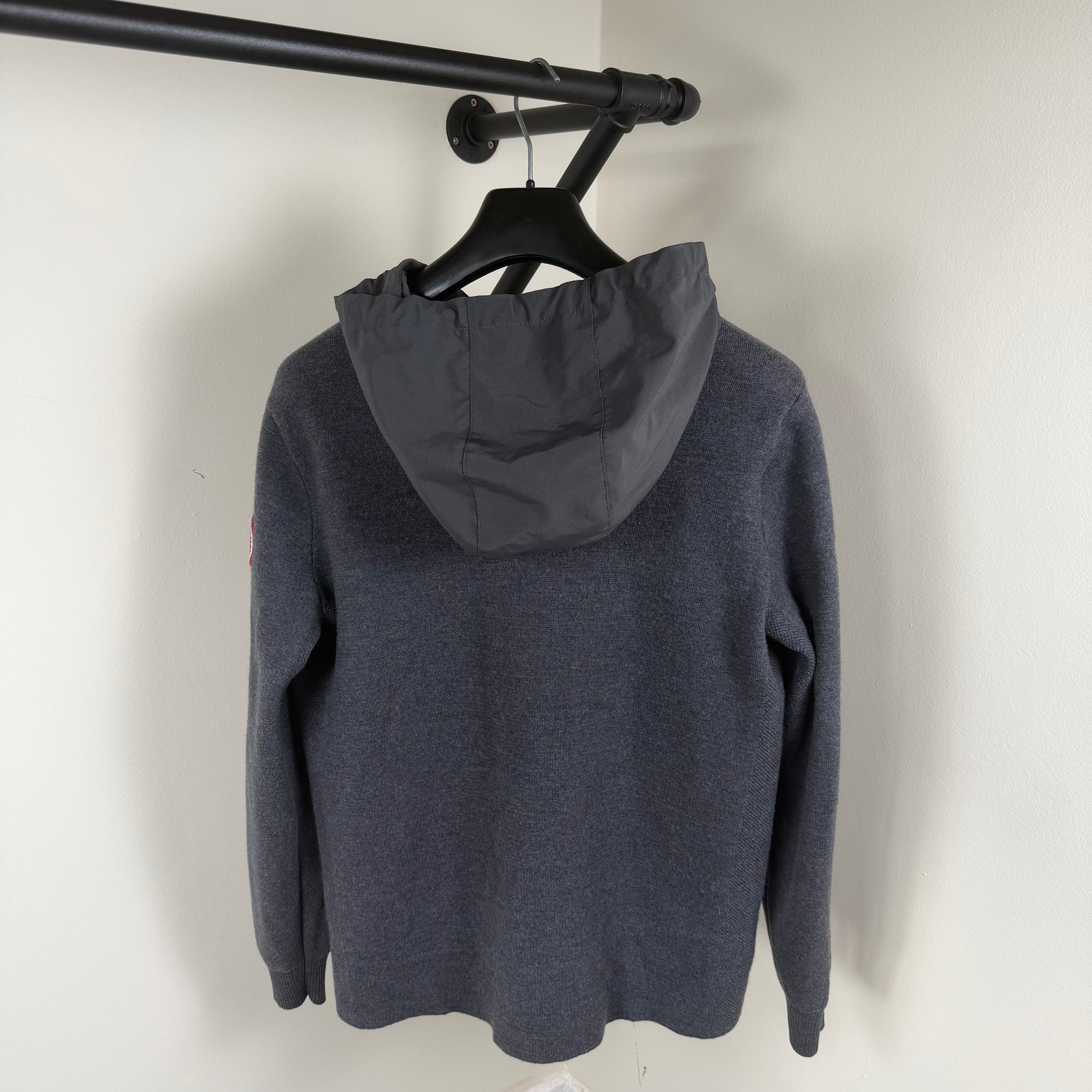 Canada Goose Hybridge Knit Anorak Grey - Medium 20.5’’