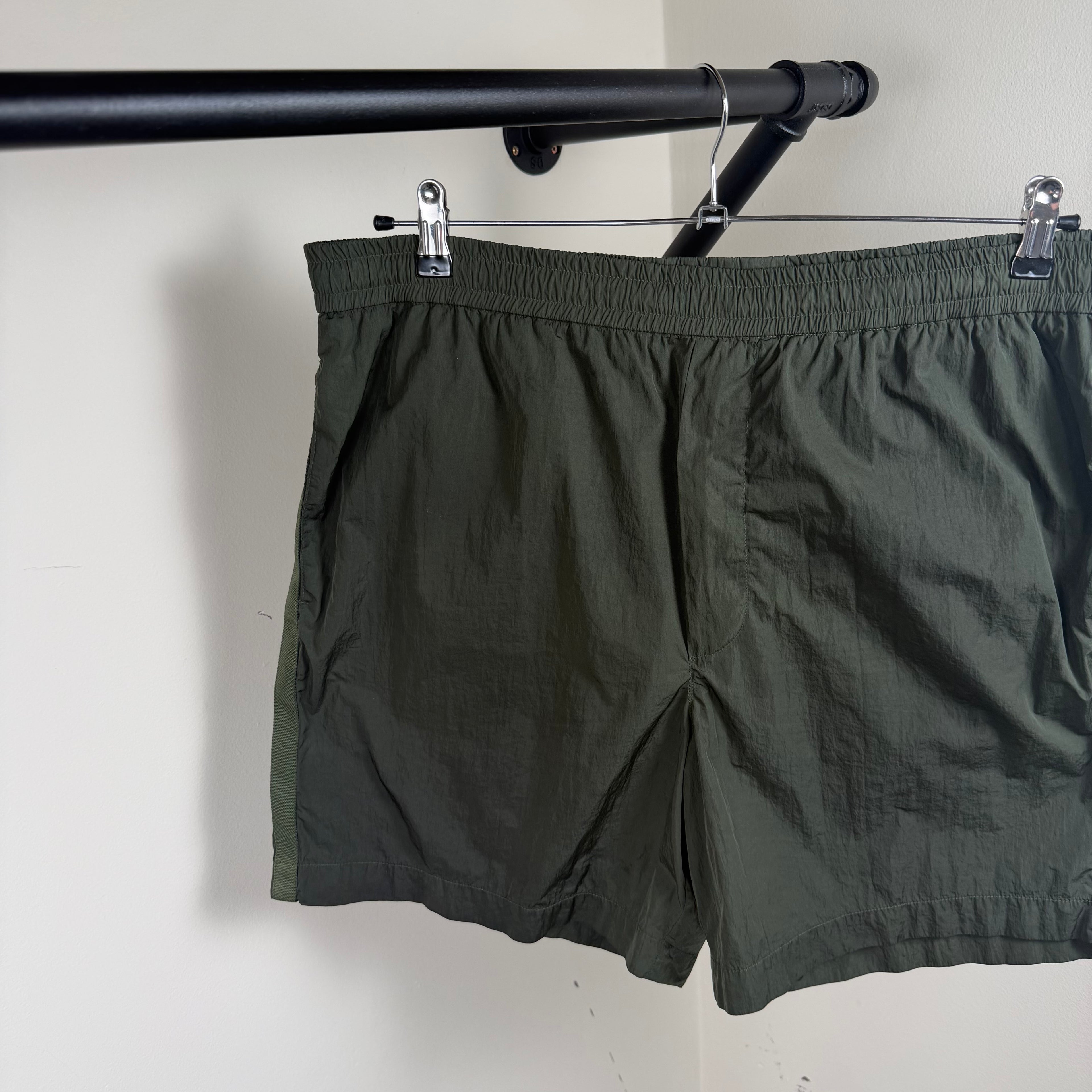Moncler Khaki Swimming Shorts - XXL (38W)