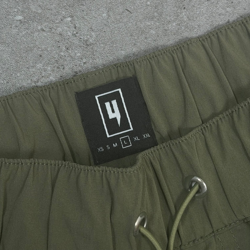 YELIR World Khaki Cargo Shorts - Large